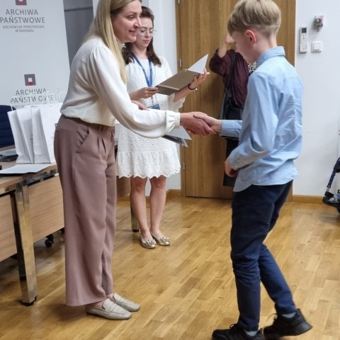 Powiększ obraz: wręczenie nagród