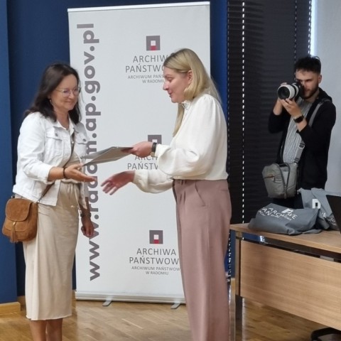 Powiększ obraz: wręczenie nagród